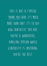 thanks thankyou Thank You Card 3956 created by Coulson Macleod