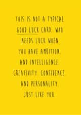 goodluck allthebest Good Luck Card 3959 created by Coulson Macleod