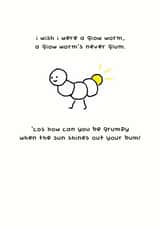 friend funny Just because Card 6469 created by Redback Cards