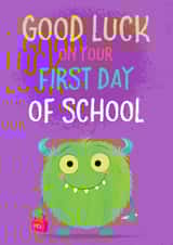 school good Good Luck Card 2459 created by Louise Gardner