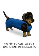 darling dungarees Thank You Card 3746 created by Tessa Cheung