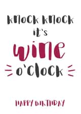 wine birthday Birthday Card 3770 created by Wink Design - Michelle Roberts