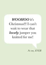 Adult Cheeky Christmas Card 26514 created by Cookie Design