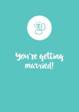 engagement engaged Engagement and Marriage Card 28678 created by So Yeah Stuff