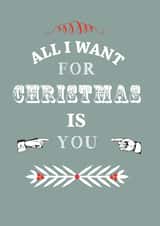 Partner  Typographic Christmas Card 26665 created by Ilka Dickens