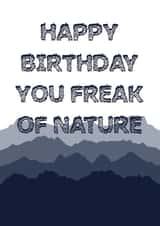 Birthday funny Birthday Card 4212 created by Ilka Dickens