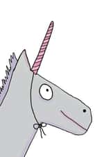 unicorn magical Just because Card 27024 created by Che Dyer