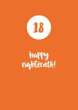 18 eighteen Birthday Card 6376 created by So Yeah Stuff