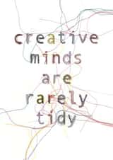 typography creatives Just because Card 1109 created by Sparklymouse