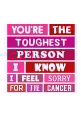 Breast Cancer Card - Breast Cancer Diagnosis - Thinking Of You -  Support created by SixElevenCreations