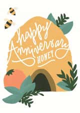 anniversary honey Anniversary Card 5809 created by Olive + Jude