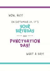 september 24 Birthday Card 27307 created by Need A Holiday?