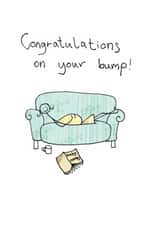 pregnant expecting Pregnancy Card 6052 created by Greetings by Nibby Williams