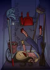 broomcloset broom Card 29082 created by Mara's Rainy Days