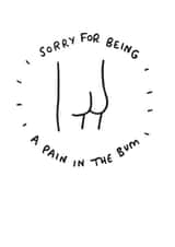 sorry pain Sorry Card 5258 created by Veronica Dearly