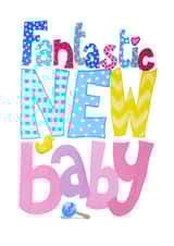 fantastic baby New Baby Card 6848 created by Nancy Horton