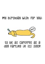 dog birthday Birthday Card 4599 created by PaperFreckles