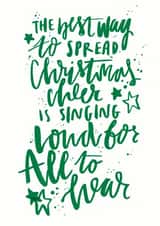 christmas elf Christmas Card 26871 created by Bee Davies