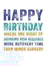 happy birthday Birthday Card 3500 created by Do You Punctuate?