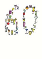 60 60th Birthday Card 7005 created by A Ray of Sunshine Cards