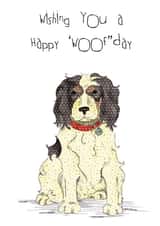 cavalier king Birthday Card 2260 created by Ryland Studios