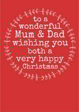 HAPPY WONDERFUL Christmas Card 2789 created by Always Sparkle