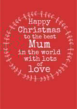 MUM CHRISTMAS Christmas Card 2790 created by Always Sparkle
