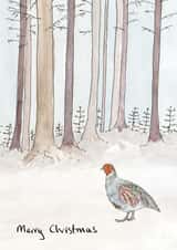 christmas scandi Christmas Card 29339 created by Penny Lindop