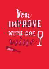 Age Improve Birthday Card 6866 created by Unknown Ink