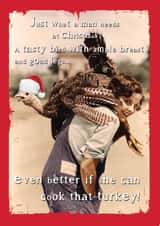 christmas turkey Christmas Card 25827 created by JellynBean