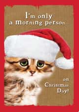 christmas sleep Christmas Card 25829 created by JellynBean