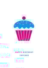 Cake cupcake Birthday Card 28862 created by Wenna Designs