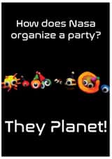 space birthday Card 27770 created by Amy Cobb