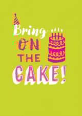 Birthday Cake Birthday Card 29113 created by Unknown Ink