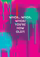 birthday age Birthday Card 6878 created by Unknown Ink