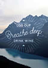 inspirational quote Love & Friendship Card 6886 created by Unknown Ink