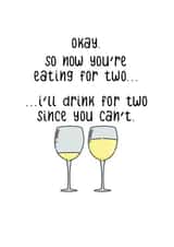 baby pregnancy Pregnancy Card 4600 created by PaperFreckles