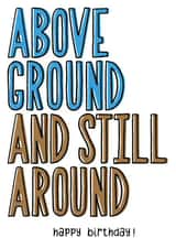 birthday funny Birthday Card 4602 created by PaperFreckles