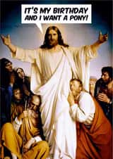 christmas jesus Christmas Card 2969 created by Dean Morris Cards