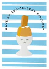 birthday egg Birthday Card 29482 created by Pepper Pot Studios