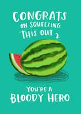 congratulations baby New Baby Card 6198 created by Lucy Maggie Designs