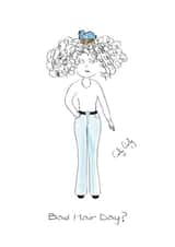 humour bird Love & Friendship Card 29240 created by Curly Girly