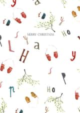 Male Female Christmas Card 22901 created by Agata Madejska