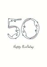 Hoppy 50th Birthday created by Hoppy Bunnies