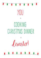 cooking christmas Christmas Card 26855 created by Caryl Halstead