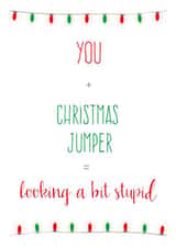 christmas jumper Christmas Card 26858 created by Caryl Halstead