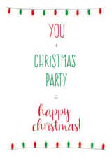Christmas party Christmas Card 26859 created by Caryl Halstead