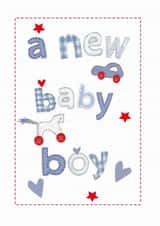 new baby New Baby Card 7507 created by Diane Worth