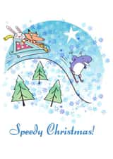 christmas speedy Christmas Card 25270 created by Beccy Blake