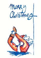 bikram hot Christmas Card 29583 created by Flo Le B.